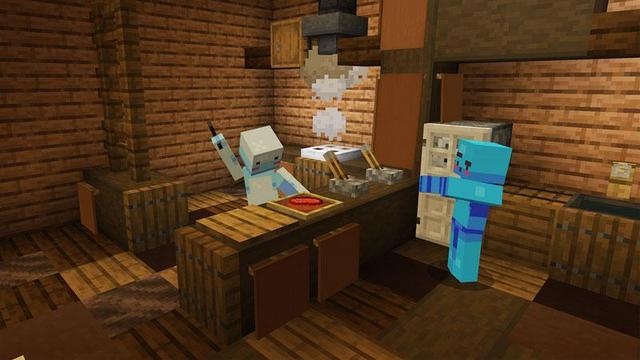 Screenshot of the Minecraft Bedrock Marketplace product Secret Underground Pro Base created by Waypoint Studios.