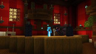 Screenshot of the Minecraft Bedrock Marketplace product Secret Underground Pro Base created by Waypoint Studios.