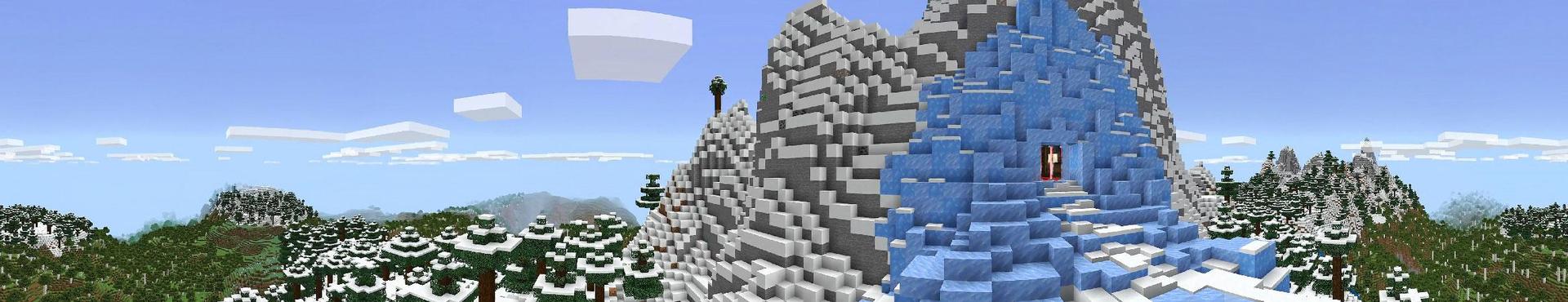 Panorama of the Minecraft Bedrock Marketplace product SECURE VILLAIN BASE created by Waypoint Studios.