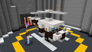 Screenshot of the Minecraft Bedrock Marketplace product SECURE VILLAIN BASE created by Waypoint Studios.