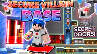 Thumbnail of the Minecraft Bedrock Marketplace product SECURE VILLAIN BASE created by Waypoint Studios.