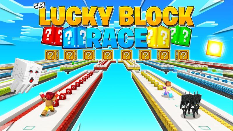 Sky Lucky Block Race by Waypoint Studios | CHUNK - Minecraft Bedrock ...