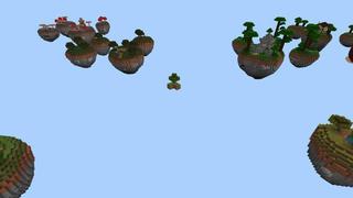 Screenshot of the Minecraft Bedrock Marketplace product Skyblock! created by Waypoint Studios.