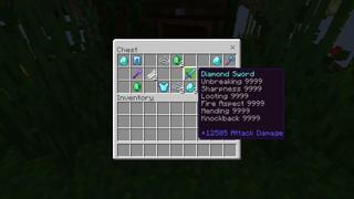 Screenshot of the Minecraft Bedrock Marketplace product Skyblock Hacker Tools created by Waypoint Studios.