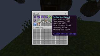 Screenshot of the Minecraft Bedrock Marketplace product Skyblock Hacker Tools created by Waypoint Studios.