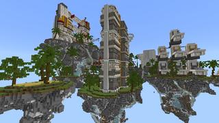 Screenshot of the Minecraft Bedrock Marketplace product Skyblock Industries created by Waypoint Studios.