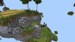 Screenshot of the Minecraft Bedrock Marketplace product Skyblock Lazy Mansion created by Waypoint Studios.