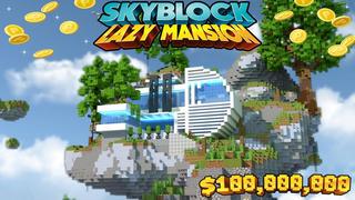 Thumbnail of the Minecraft Bedrock Marketplace product Skyblock Lazy Mansion created by Waypoint Studios.