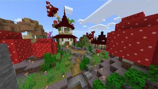 Screenshot of the Minecraft Bedrock Marketplace product Skyblock Mega Islands created by Waypoint Studios.