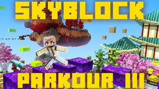 Thumbnail of the Minecraft Bedrock Marketplace product Skyblock Parkour III created by Waypoint Studios.