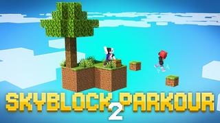 Thumbnail of the Minecraft Bedrock Marketplace product Skyblock Parkour 2 created by Waypoint Studios.