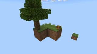 Screenshot of the Minecraft Bedrock Marketplace product Skyblock Parkour created by Waypoint Studios.