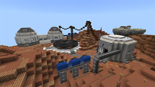 Screenshot of the Minecraft Bedrock Marketplace product Skyblock Planes created by Waypoint Studios.
