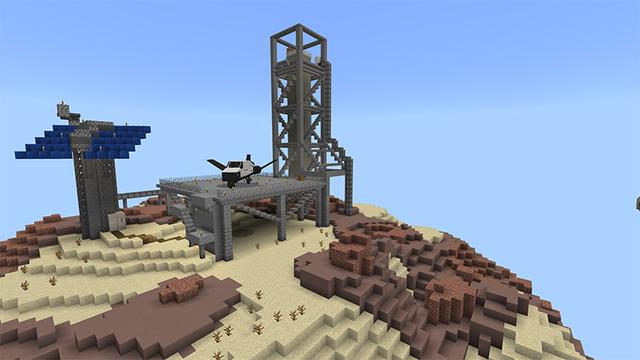 Screenshot of the Minecraft Bedrock Marketplace product Skyblock Planes created by Waypoint Studios.