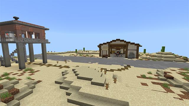 Screenshot of the Minecraft Bedrock Marketplace product Skyblock Planes created by Waypoint Studios.