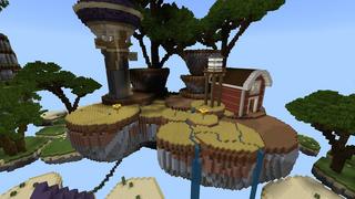 Screenshot of the Minecraft Bedrock Marketplace product Skyblock Skyborne created by Waypoint Studios.