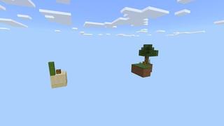 Screenshot of the Minecraft Bedrock Marketplace product Skyblock created by Waypoint Studios.