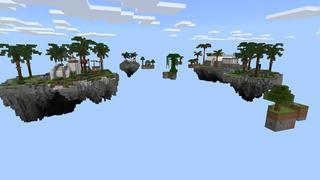 Screenshot of the Minecraft Bedrock Marketplace product Skyblock created by Waypoint Studios.