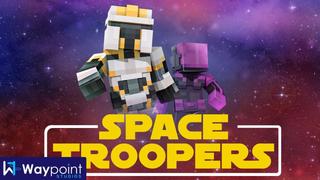 Thumbnail of the Minecraft Bedrock Marketplace product Space Troopers created by Waypoint Studios.