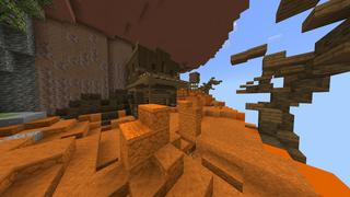 Screenshot of the Minecraft Bedrock Marketplace product Spiral Parkour created by Waypoint Studios.