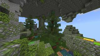 Screenshot of the Minecraft Bedrock Marketplace product Spiral Parkour created by Waypoint Studios.
