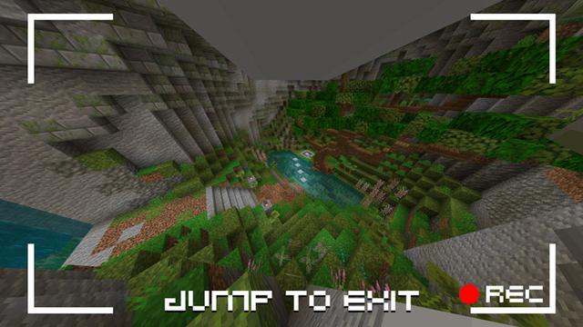 Screenshot of the Minecraft Bedrock Marketplace product Spy Hideout created by Waypoint Studios.