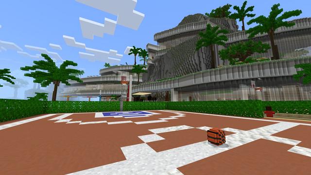 Screenshot of the Minecraft Bedrock Marketplace product Spy Hideout created by Waypoint Studios.
