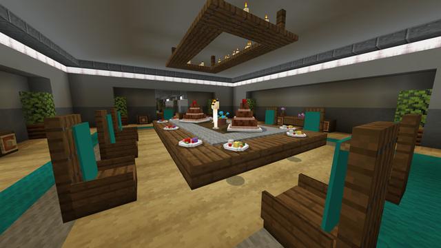 Screenshot of the Minecraft Bedrock Marketplace product Spy Hideout created by Waypoint Studios.