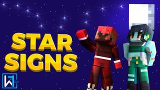 Thumbnail of the Minecraft Bedrock Marketplace product Star Signs created by Waypoint Studios.