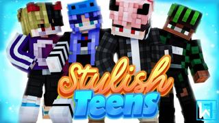 Thumbnail of the Minecraft Bedrock Marketplace product Stylish Teens created by Waypoint Studios.