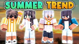 Thumbnail of the Minecraft Bedrock Marketplace product Summer Trend created by Waypoint Studios.