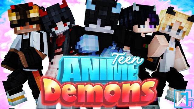 Thumbnail of the Minecraft Bedrock Marketplace product Teen Anime Demons created by Waypoint Studios.