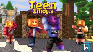 Thumbnail of the Minecraft Bedrock Marketplace product Teen Emojis created by Waypoint Studios.
