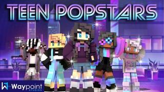 Thumbnail of the Minecraft Bedrock Marketplace product Teen Popstars created by Waypoint Studios.