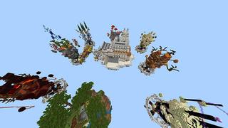 Screenshot of the Minecraft Bedrock Marketplace product Teleport Bow Skyblock created by Waypoint Studios.