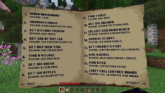 Screenshot of the Minecraft Bedrock Marketplace product The Last Step created by Waypoint Studios.