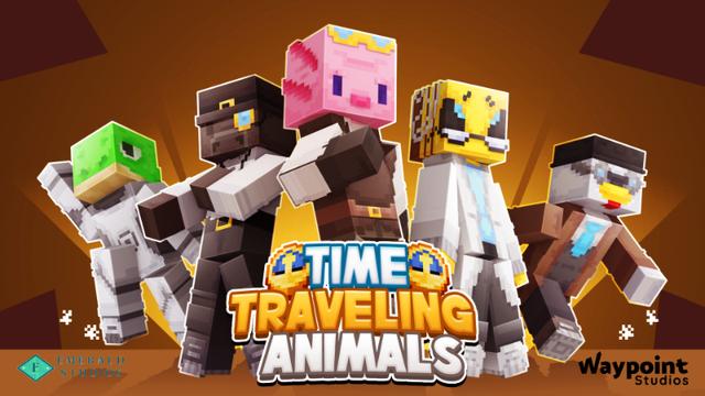 Thumbnail of the Minecraft Bedrock Marketplace product Time Travelling Animals created by Waypoint Studios.