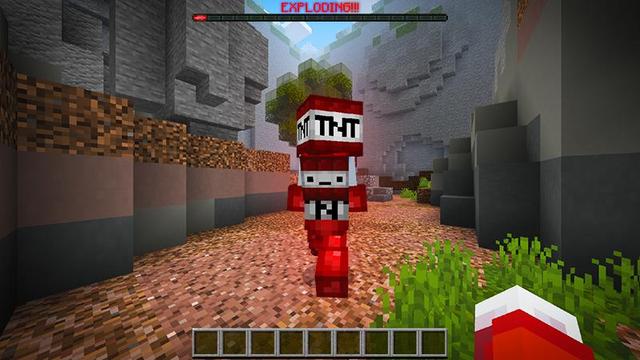 Screenshot of the Minecraft Bedrock Marketplace product TNT Tag created by Waypoint Studios.