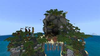 Screenshot of the Minecraft Bedrock Marketplace product Treasure Island created by Waypoint Studios.