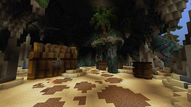 Screenshot of the Minecraft Bedrock Marketplace product Treasure Island created by Waypoint Studios.