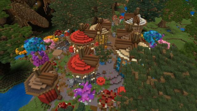 Screenshot of the Minecraft Bedrock Marketplace product Tree Civilization created by Waypoint Studios.