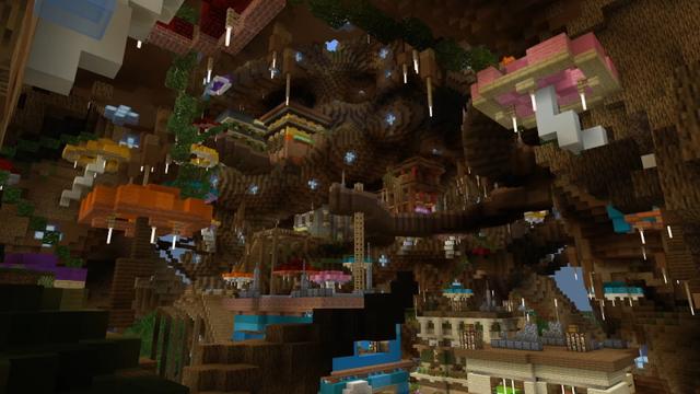 Screenshot of the Minecraft Bedrock Marketplace product Tree Civilization created by Waypoint Studios.