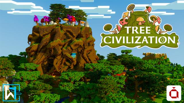 Thumbnail of the Minecraft Bedrock Marketplace product Tree Civilization created by Waypoint Studios.