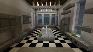 Screenshot of the Minecraft Bedrock Marketplace product Trillionaire Mansion created by Waypoint Studios.