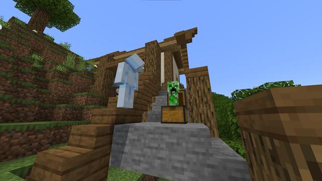 Screenshot of the Minecraft Bedrock Marketplace product Troll Items created by Waypoint Studios.