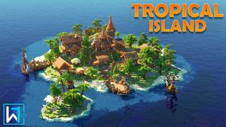 Thumbnail of the Minecraft Bedrock Marketplace product Ilha Tropical created by Waypoint Studios.