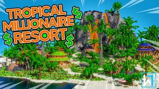 Thumbnail of the Minecraft Bedrock Marketplace product Tropical Millionaire Resort created by Waypoint Studios.