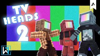 Thumbnail of the Minecraft Bedrock Marketplace product TV Heads 2 created by Waypoint Studios.