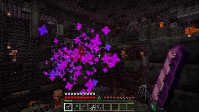 Screenshot of the Minecraft Bedrock Marketplace product Weapons+ created by Waypoint Studios.
