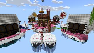 Screenshot of the Minecraft Bedrock Marketplace product Winter Bed Wars created by Waypoint Studios.